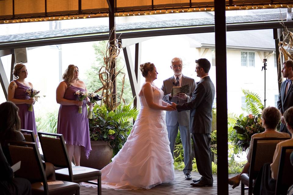 Ceremony on Terrace