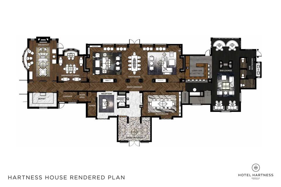 Hartness House Floor Plan