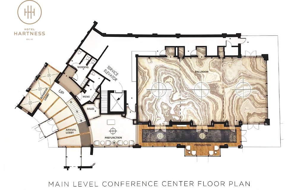 Event Space Floor Plan