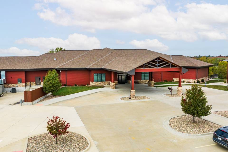 Front of Event Center