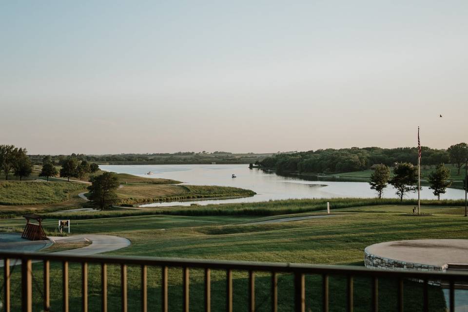 Deck View of Lake