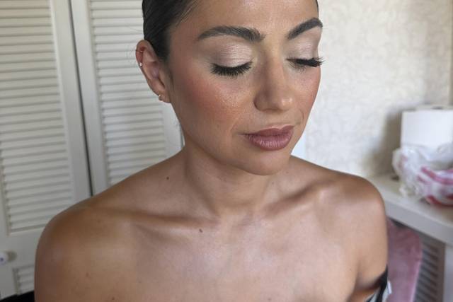 She's glowing!