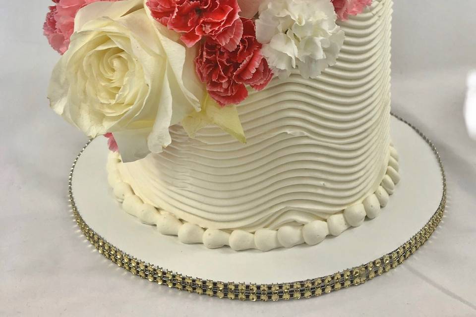 Small Textured Cake