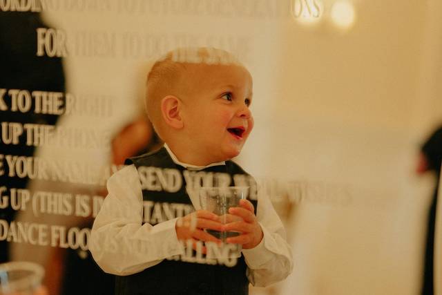 Wedding candid