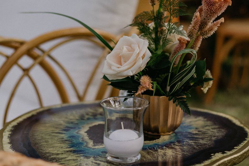 Romantic wedding