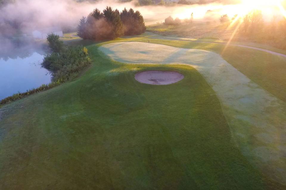 Golf Course at Sunrise