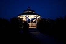 Gazebo at night