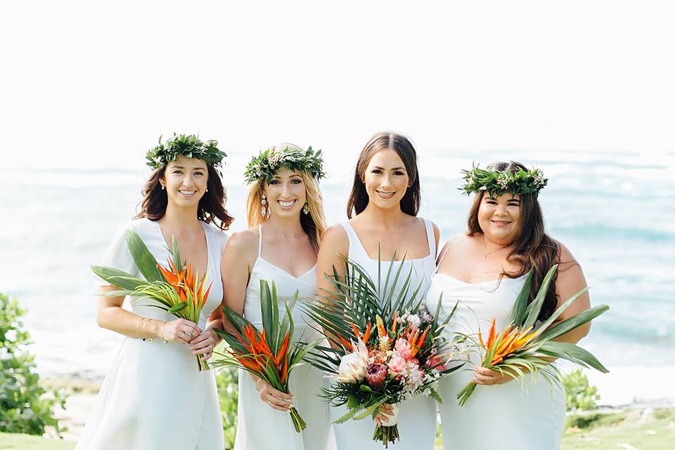 Oahu Bridal Party Mobile Salon