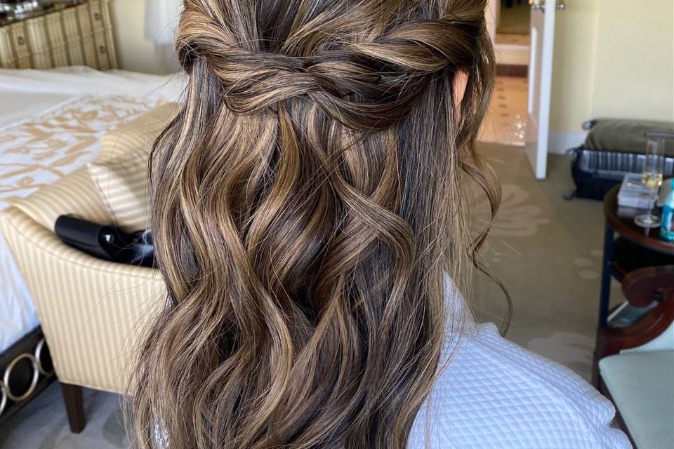 Oahu wedding hair salon