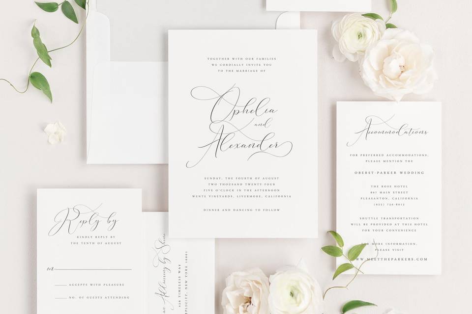 Nicole Wedding Invitations