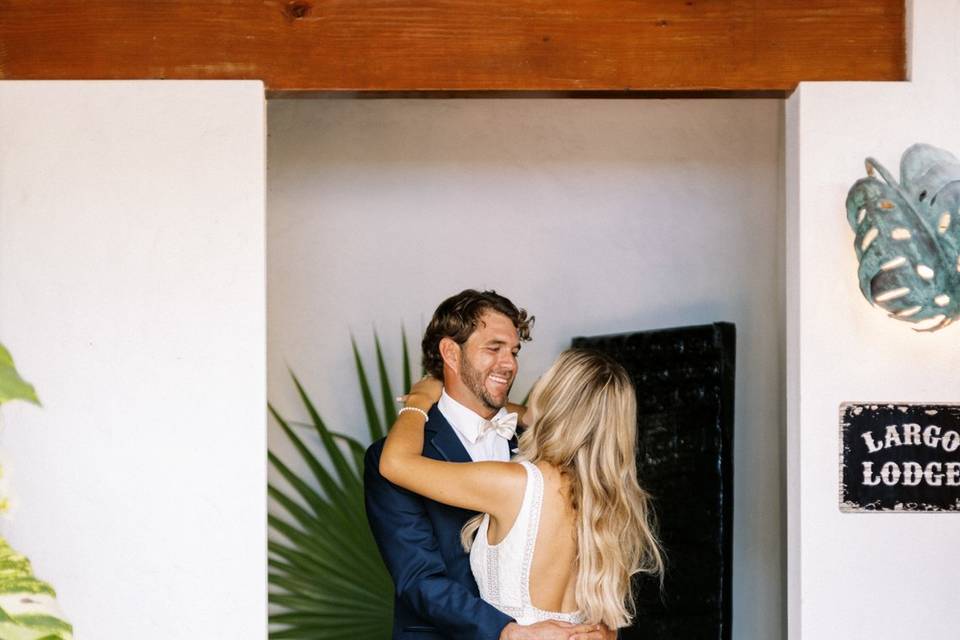 Bride and groom