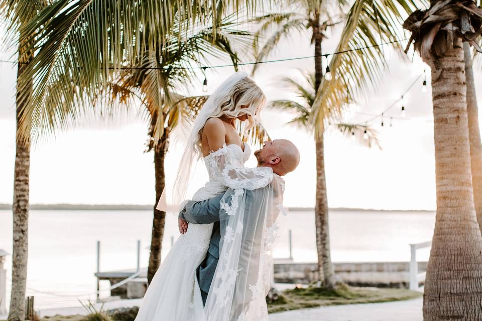 Bride and groom