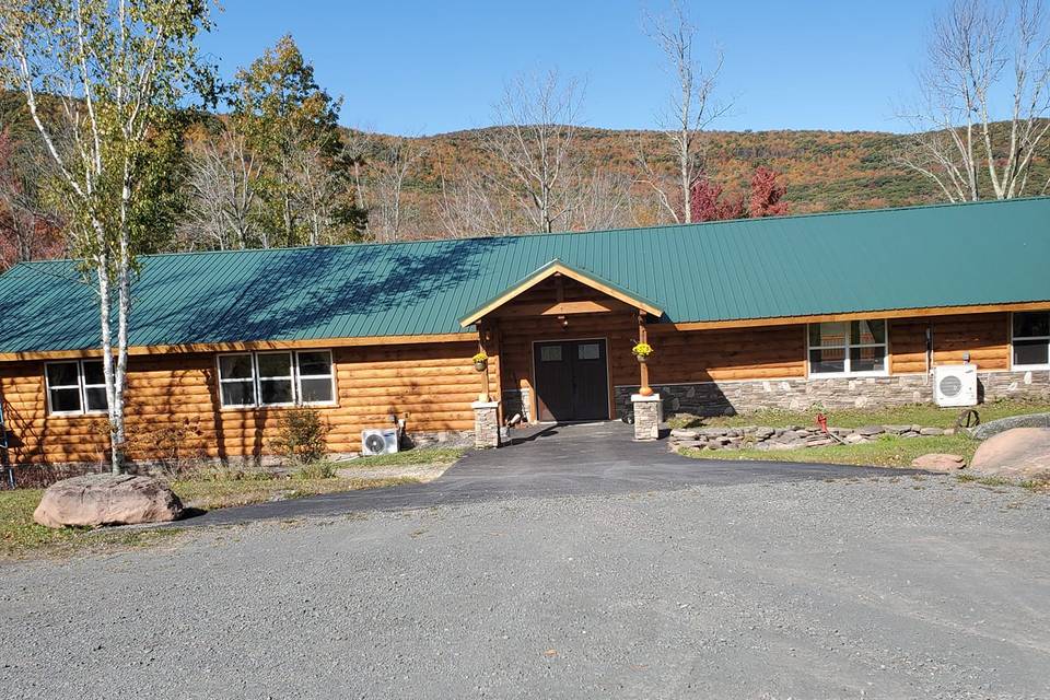 Front of the Lodge