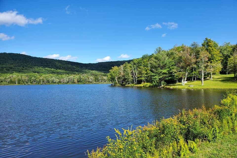 Lake view from the dam