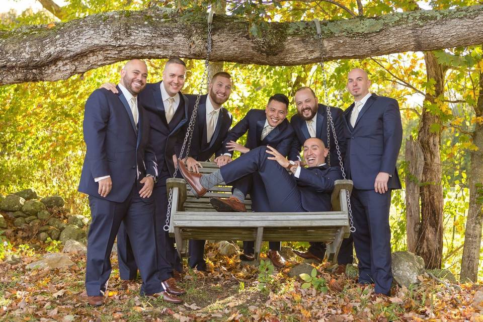 Groomsmen - Fall Wedding