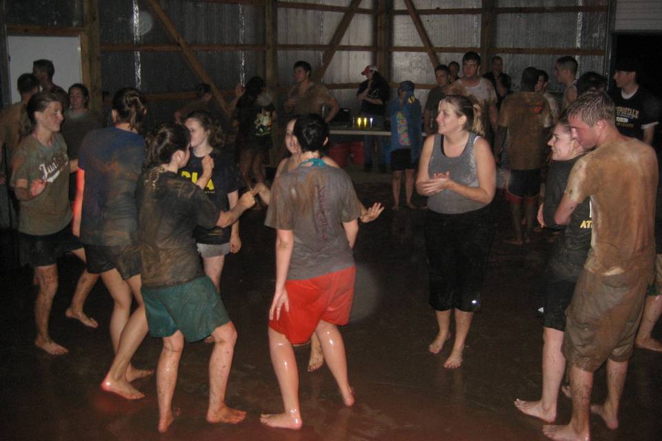 Greek Mud Party