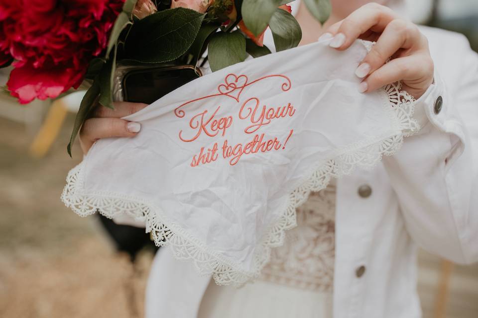 Bride's reminder