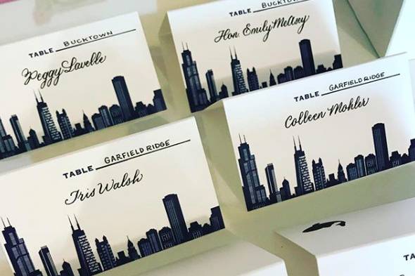 Chicago Place Cards