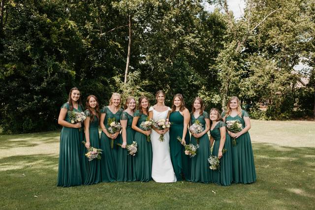 Casual Bridesmaid Pose