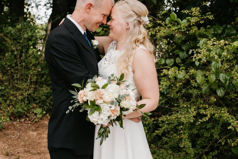 Bride and groom