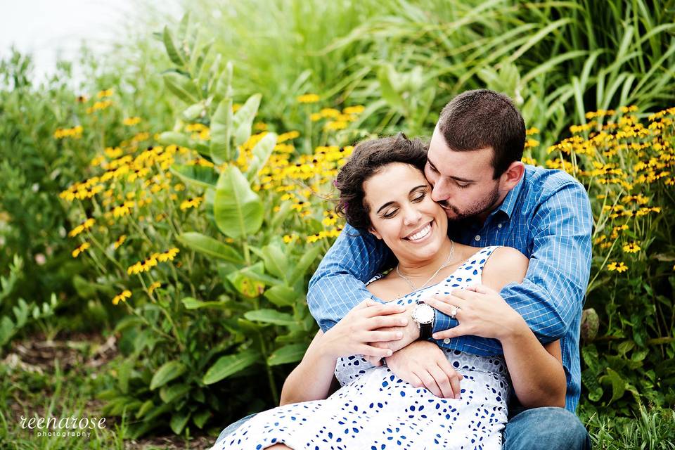 Liberty State Park, Jersey City, NJ, engagement session © Reena Rose Photography
