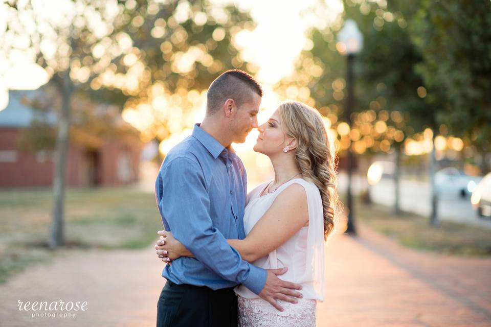 Liberty State Park, Jersey City, NJ engagement session © Reena Rose Photography