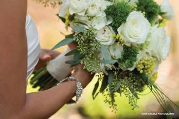 White wedding bouquet