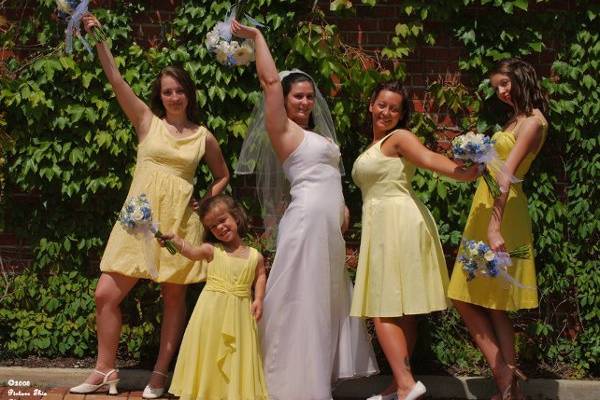 The Bride and her family.
