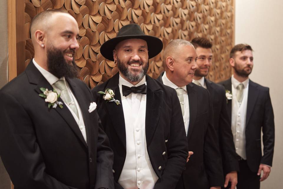 Groom and His Men