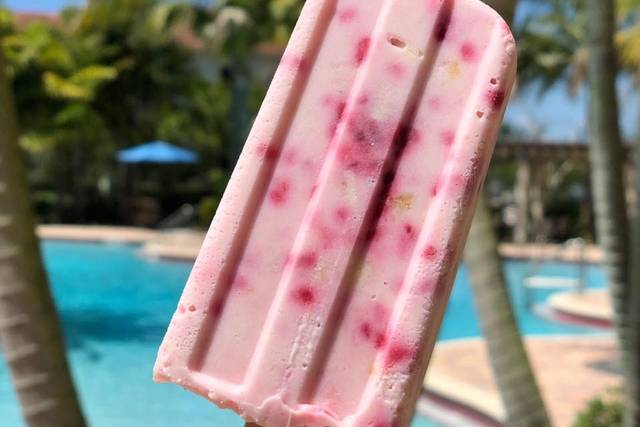White chocolate raspberry rum