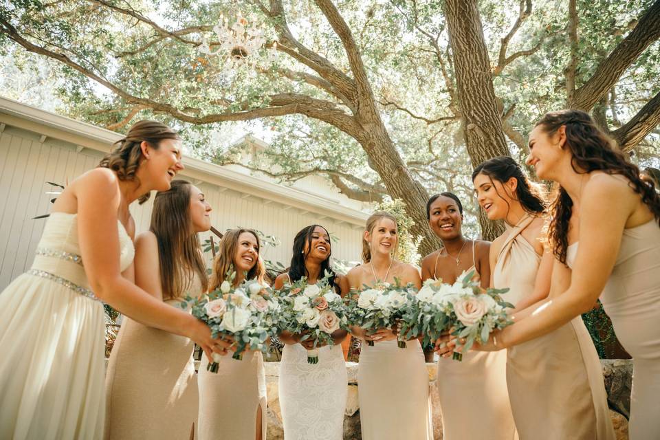 Chantelle & Her bridal party