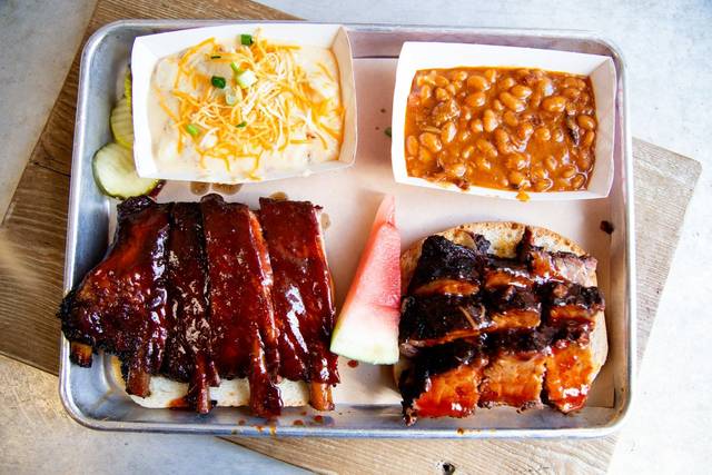 Ribs and burnt ends