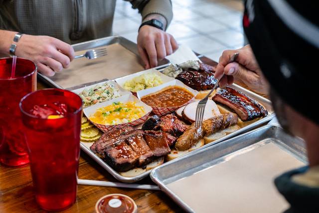 Sampler platter
