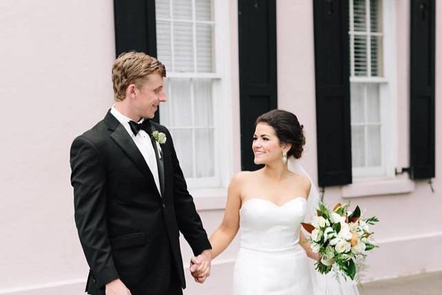 The newlyweds