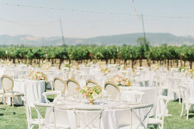 Outdoor wedding venue