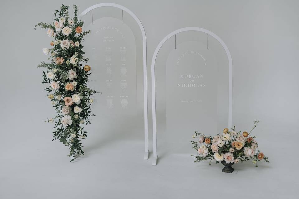 Frosted Acrylic Welcome Set