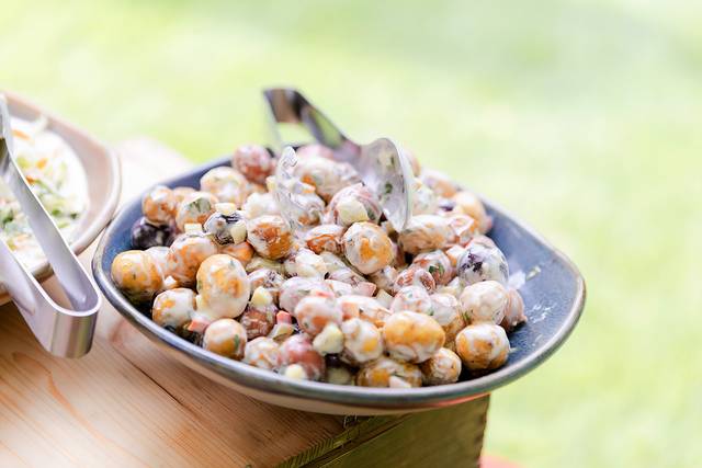 Roasted potato salad