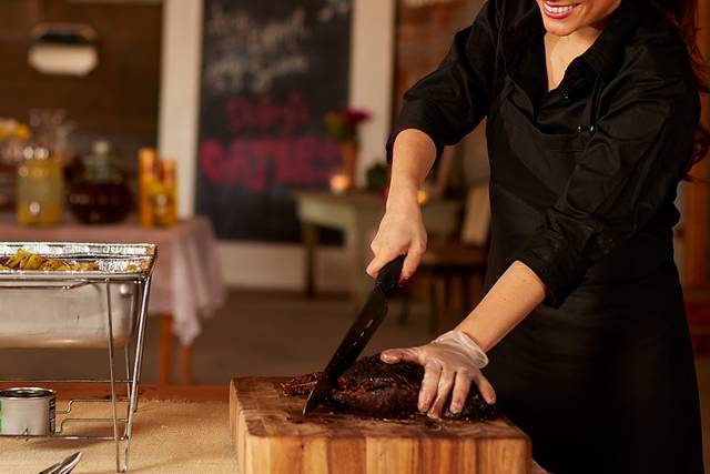 Preparing Buffet