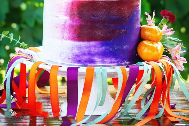 Colorful wedding theme