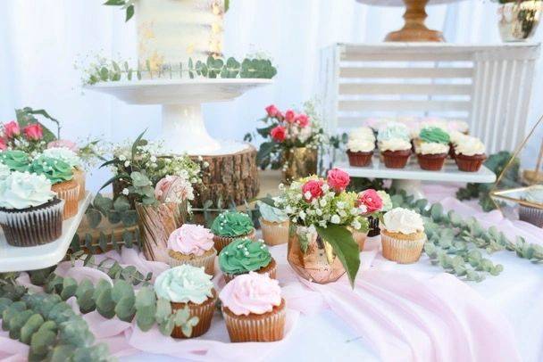 Bespoke dessert tables