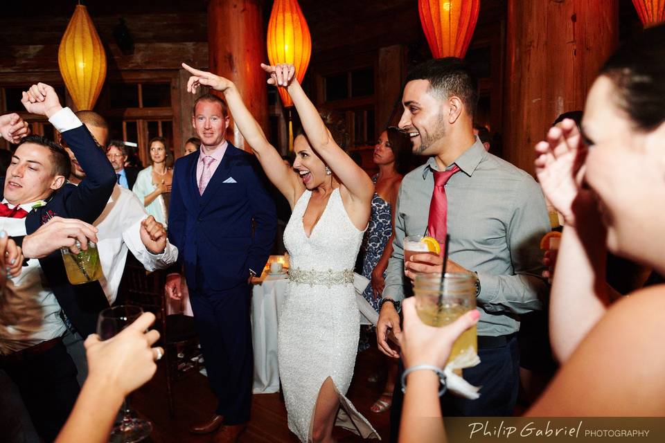 Beautiful Bride Dancing