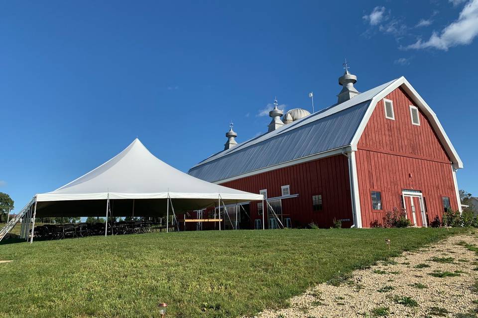 Tent setup