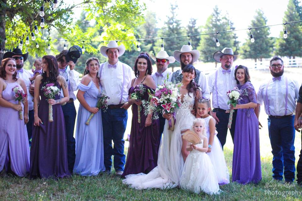 Bride family