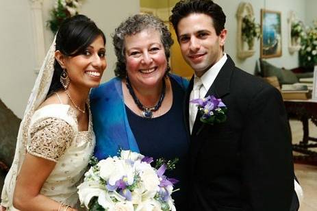 Rev. Deb performed this wedding with a with a Muslim Bride and a Christian Groom.