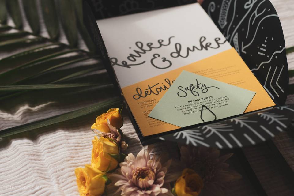 K & D | Doodle Invitations