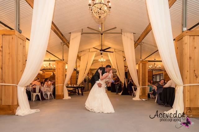 Elegant barn wedding