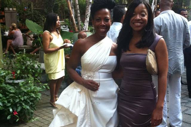 Party time Bride is chill!