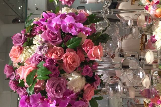 Floral major centerpeices