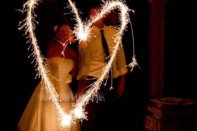 Heart sparklers