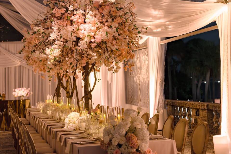Vizcaya Decor Wedding